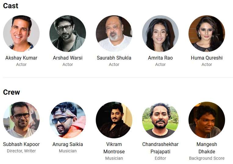 Cast Jolly LLB 3 - Nataka